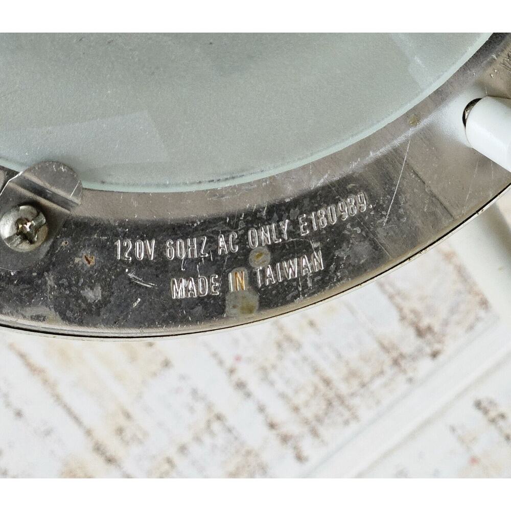 Vintage‎ Goose Neck Halogen Desk Lamp - Picture 12 of 16